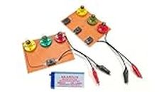 ERH India Series and Parallel Circuit Project Working Model DIY Kit for School Science and Technology Experiment