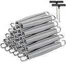 Yarlung 20 Pack 7 Inch Trampoline Springs with 2 T-Hooks, Stainless Steel Springs Replacement Parts for Skywalker, JumpKing, Upperbounce, Skybound
