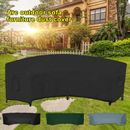 Anti UV Outdoor Patio Furniture Cover Foldable Waterproof Curved Couch Protector