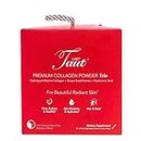 TAUT Collagen Powder for Women - Pure Marine Hydrolyzed Collagen Powder Sachet for Younger Looking Skin - 1500 Mg Hydrolyzed Collagen Peptides with Hyaluronic Acid & Grape Seed Extract - 60 Sachets