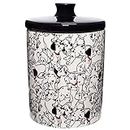 Enesco Disney Ceramics 101 Dalmatians Treat Canister Cookie Jar, 7.25 Inch, Multicolor