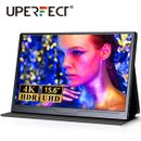 15.6"-Inch-Portable Monitor, UPERFECT 4K UHD IPS-Bildschirm USB C/Type-C/HDMI AU