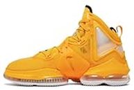 Nike Mens Lebron 19 Basketball Shoes (11.5), Gold/Black