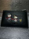 NWT Coach X Peanuts Card Wallet with Snoopy and Friends
