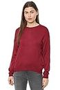 Van Heusen Mirako Women's Casual Acrylic Sweater (VWSWMRGFK34473_Pink_Large)