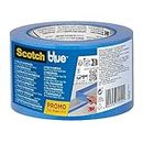 ScotchBlue Cinta de Enmascarar Multisuperficie, 24 mm x 41 m, 3 Rollos/Paquete - Cinta Adhesiva Scotch Azul para Pintores, para Pintar y Decorar, Interior y Exterior, 70% PEFC