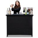 Gopong Gobar Pro Commercial Grade Portable Bar - 45" X 18" X 38" Assembled Size Plastic/Metal in Black | 37.7 H x 45 W x 18 D in | Outdoor Furniture | Wayfair