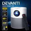 Devanti Portable Wifi Video Projector 1080P Home Theater Screen Cast HDMI