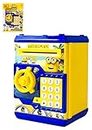Minions Safe Lock Code Money Bank Toy for Kids Electronic Lock (Minions Safe Lock Code Money Bank)