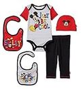 MICKEY MOUSE 5 PIECES LAYETTE 0/6 MONTHS