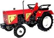 Centy Toys Plastic Eicher Popular Tractor Series Miniature Pull Back Action Toy- Multicolor, 36 Months