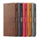 Leather Case For iPhone 15 14 13 12 11 Pro Max XR X 8 Magnetic Flip Wallet Cover