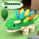 Puzzle Dinosaurier Igel Baby Kinder Spielzeug Baby sensorische frühe Bildung Konzentration strain