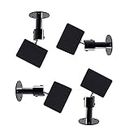 MYL Satellite Wall/Ceiling Mounting Stand Kit Brackets for Bose Sony Panasonic Samsung Speakers mounts 5mm/6mm/4mm(4 mounts)