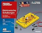 FRANZIS 67164 Electronic Circuits Learning Pack, Basics, Simulation, Practice, Complete Set for 48 Experiments, Includes 120 Page Manual