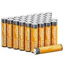 Amazon Basics AAA-Alkalisch batterien, leistungsstark, 1,5 V, 36er-Pack (Aussehen kann variieren), Grau