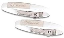 The Original iRenew – Energized Health and Well Being Fashion Bracelet – Selective Frequency Resonance – Patented Lightweight Wearable Technology – 30-Day Money Back Guarantee – Pack of 2 – White