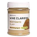 BREWBasket Wine Clarifier- Pure Bentonite Clay Food Grade 250 g | Makes Wine Clear and Stable