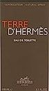 HERMÉS Terre D'Hermes Eau de Toilette spray for Men, 3.3 Ounce