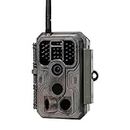 Meidase P200 Trail Camera WiFi Bluetooth, Game Camera with 48MP 1296p, 100ft Night Vision, Cell Phone App, Fast 0.1s Trigger Speed Motion Activated, Waterproof
