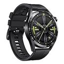 HUAWEI WATCH GT 3 Smartwatch 46MM - 2 Weeks Battery Life Fitness Tracker compatible with Android and iOS - Health Monitor with Personal Running Coach - Extended 3 Month Warranty - Black