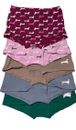 Victoria Secret PINK Boyshorts 5 Pair Pack Womens Large Weiner Dogs Multicolor