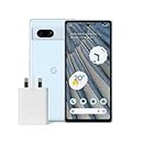 Google Pixel 7a and Pixel 30W Charger Bundle – Unlocked Android 5G Smartphone with Wide-Angle Lens and 24-Hour Battery - Sea (Amazon Exclusive)