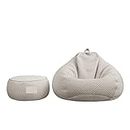 Lazy Sofas Bean Bag Single Recliner Sleeper Outdoor Bean Bag Floor Comfy Salas Y Sofas Muebles Furniture Living Room LQQ35XP (Color : Style 23)