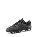 DREAM PAIRS Men's Cleats Sport Outdoor Football Soccer Shoes 160859-M,Size 8,Black/Dark/Grey,160859-M