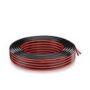 18 Gauge Wire 70ft, 18 Awg Stranded Wire, Red and Black 2 Conductors Electrical Wire Hookup Wire, LED Strips Extension Wire for Automotive and Boat Wiring by Brightfour