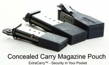 Magazine Pouch - Glock 43 9mm - Taran Tactical 2 or 3 RND EXT (MAG NOT INCLUDED)