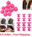 30PCS Magic Hair Curlers Rollers Silicone No Clip Formers Styling Curling Tool