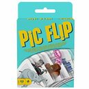 Mattel Games Pic Flip Card Game For 7 Year Olds And Up GKD70