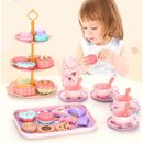 Kitchen Toys Simulation Tea Food Cake Game  Toy Gifts for Kids