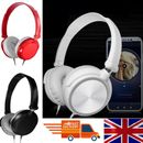 Basso cablato cuffie stereo HiFi auricolari over ear per iPhone Samsung LG
