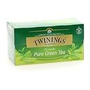 Twinings, Pure Green Tea, Pregiato Tè Verde Orientale, Delicato e Rinfrescante, con Caffeina, Infusi e Tisane, Confezione da 25 Filtri