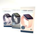 Fitbit Versa 2 Activity Tracker Health Fitness Bluetooth Smartwatch Black Gray