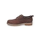 Dockers by Gerli Homme Chaussures Confortables, Monsieur Chaussures à Lacets,Chaussure Basse Confort,Lacets,Confortable,Cafe,42 EU / 8 UK
