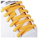 Olukssck 2 Pairs No Tie Shoe Laces for Kids and Adults, Tieless Elastic Shoelaces for Sneakers, 100cm, Yellow