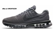 Nike Air Max 2017 Shoes Cool Grey Anthracite 849559-008 Men's Size 8 NEW