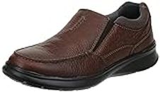 Clarks Men's Cotrell Free Loafer, Brown Tobacco Leather, 10 UK
