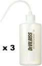 Devilbiss Spray Gun Maintenance Pressure Pot Cleaning Bottle 500ml x 3