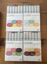 Lot of 4 Copic Sketch Ink Marker 6 Sets 24 Markers In Total Brand New Unopened