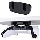 PlayVital Under Desk Controller Stand for ps5, Controller Table Mount for ps4 Controller, Controller Desk Holder Controller Organizer Display Stand Gaming Accessories for ps5/4 - Black