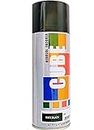 BisonBerg Multipurpose Colour Spray Paint Can for Cars, Bikes, Art & Craft - 400ml (4 Matt Black)