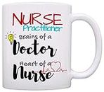 Fun Nurse Practitioner Coffee Mug, a Cool, Unique Gift and Printed on Both Sides