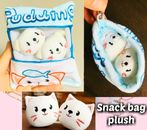 Snack Bag Imitation Toy _ Plush Stuffed Animals Can Be Take Out _ Perfect Gift