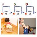 Basketball Hoop with Soccer Goal Net Set Outdoor Training Equipment for Kids