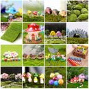 Miniature Dollhouse Fairy Garden Ornament Figurines Bonsai Pot Decor Accessories
