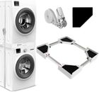 Kit impilabile universale asciugatrice lavatrice, kit telaio impilabile regolabile venditore Regno Unito